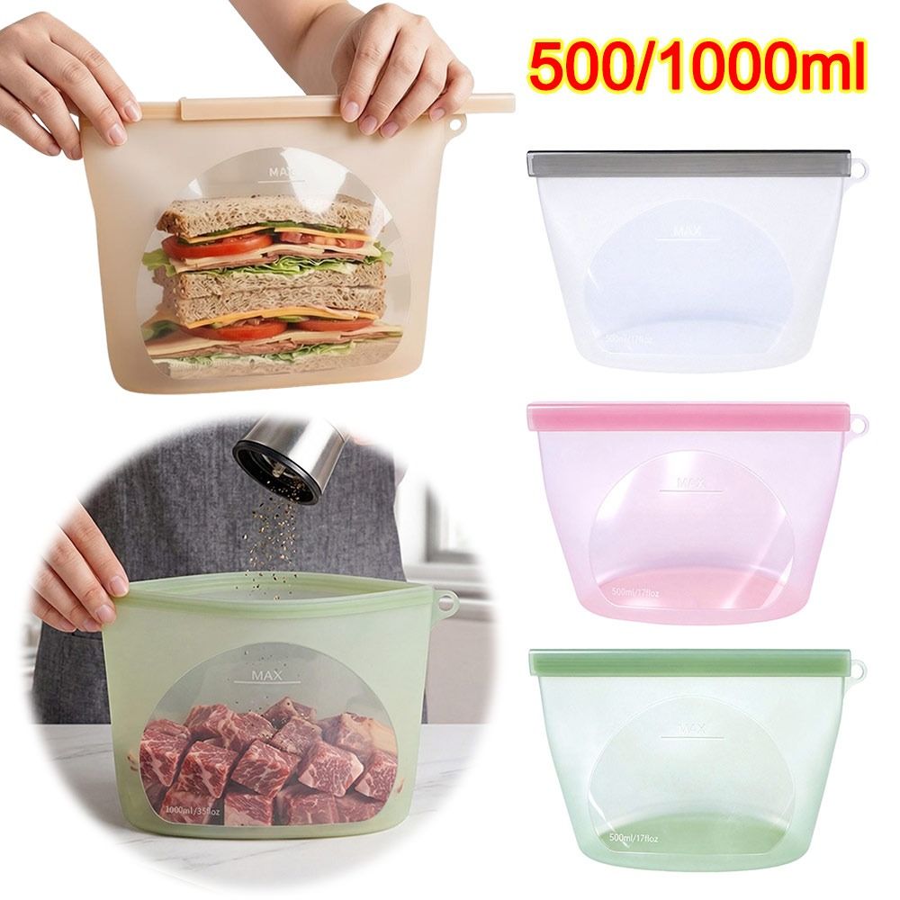 Reusable Produce Bag - Saco de Silicone para Conservação de