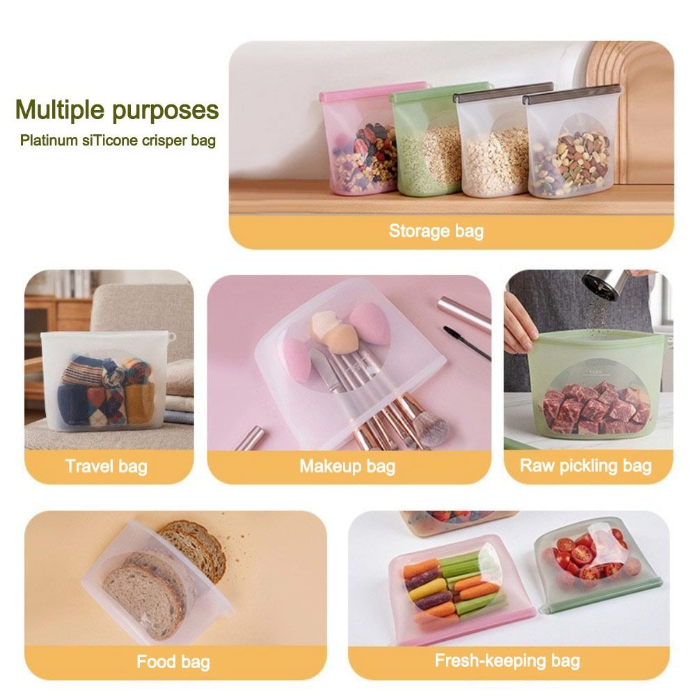 Saco de Silicone para Conserva - Reusable Produce Bag avaliação e preço