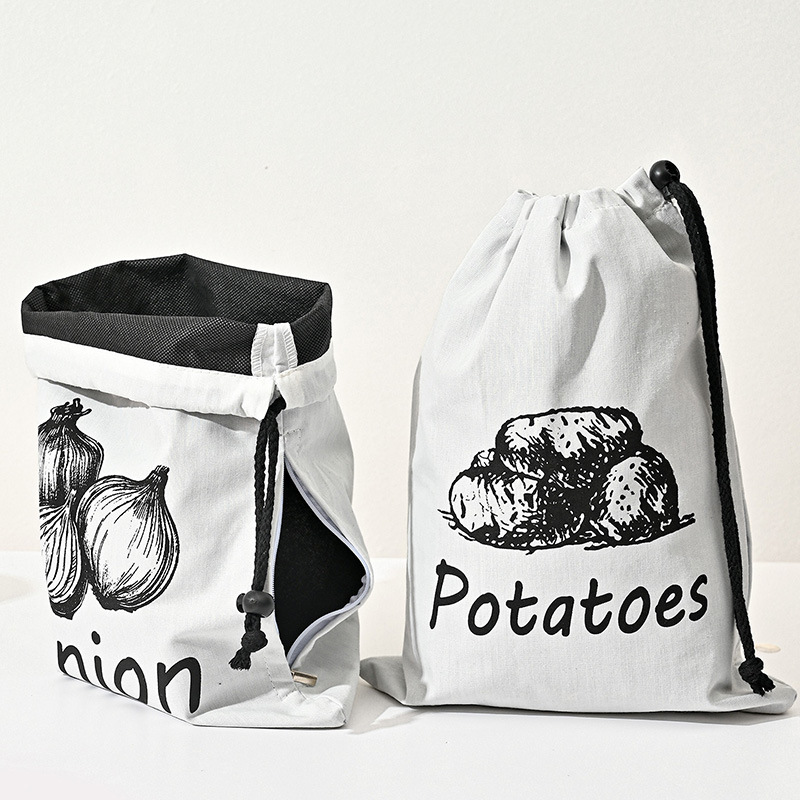 Sacos de cordão de frutas de c - Reusable Produce Bag avaliação e preço