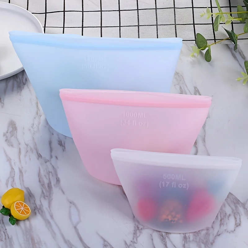 Sacos de Armazenamento de Sili - Reusable Produce Bag avaliação e preço
